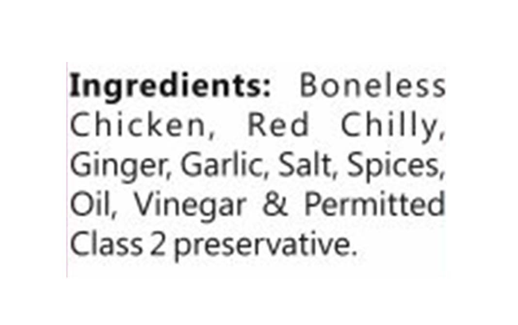 Baria's Chicken Spicy Pickle Loaded With Chicken   Pack  200 grams